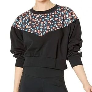 Nike NSW Heritage Crew‎ Fleece Floral Black/white